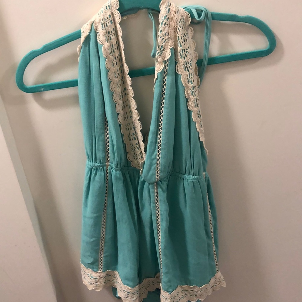 Halter top romper